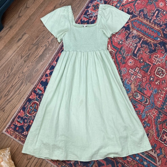 Madewell Dresses & Skirts - Madewell Linenblend Lucie dress